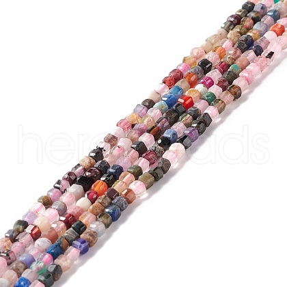 Natural Mixed Gemstone Beads Strands G-M390-01-1