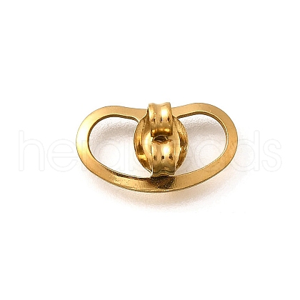 Ion Plating(IP) 304 Stainless Steel Earplug Accessories STAS-D288-07G-1