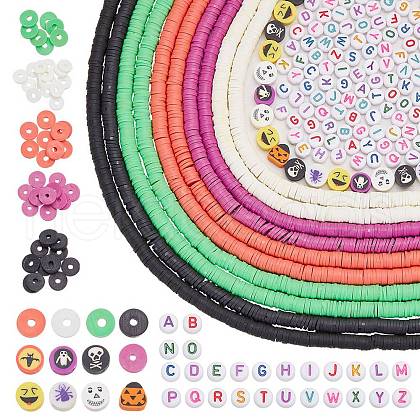 ARRICRAFT DIY Halloween Theme Jewelry Making Finding Kit DIY-AR0003-47-1