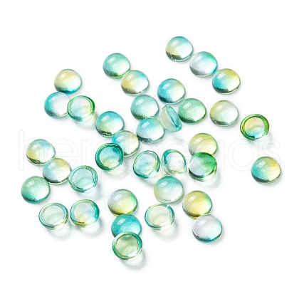 Transparent Glass Cabochons GGLA-A005-01B-C-1