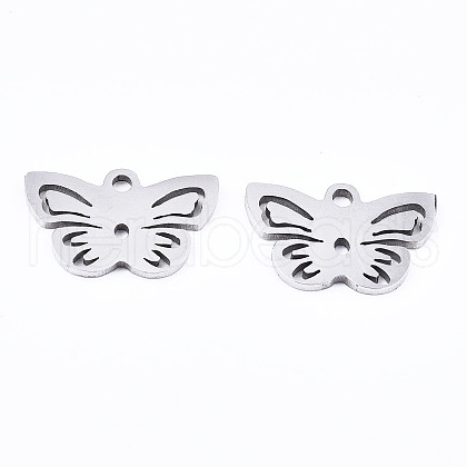 Non-Tarnish 201 Stainless Steel Charms STAS-T044-201P-1