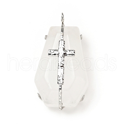 Natural Quartz Crystal Pendants G-C246-01A-P-1