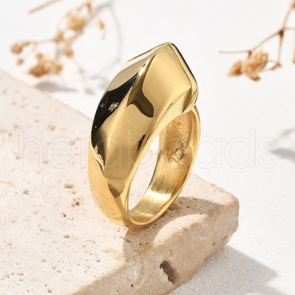 304 Stainless Steel Finger Rings RJEW-Q012-23G-1