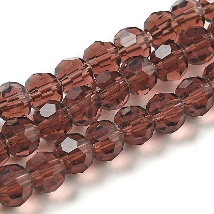 Transparent Glass Beads EGLA-A035-T6mm-D13-1