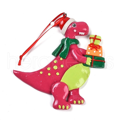 Christmas PVC Pendant Decorations HJEW-S003-03A-1