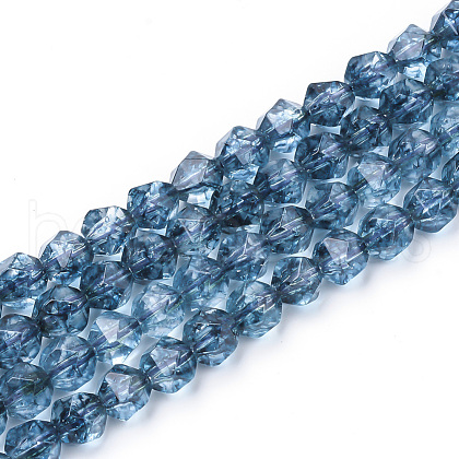 Natural Quartz Crystal Beads Strands G-S149-40-6mm-1
