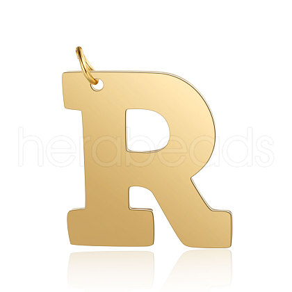 201 Stainless Steel Pendants STAS-S105-T585G-R-1