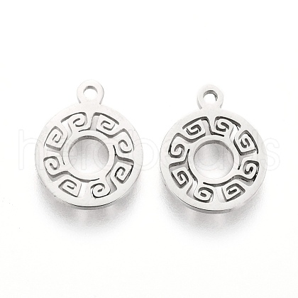 Tarnish Resistant 304 Stainless Steel Charms STAS-I151-35P-1