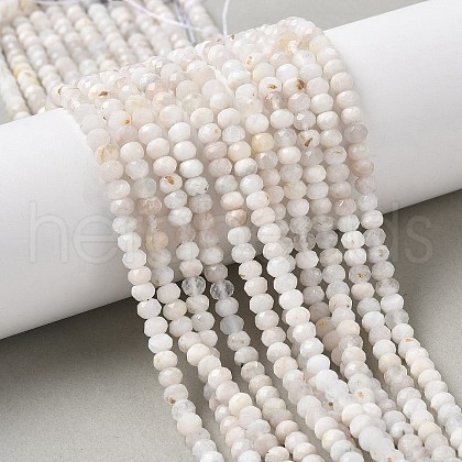 Natural Rainbow Moonstone Beads Strands G-RM250101-Q2-1