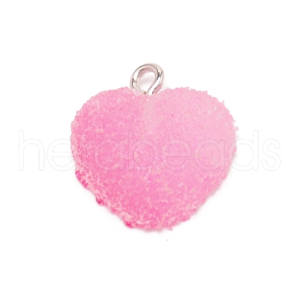 Resin Pendants RESI-WH0025-15C-1