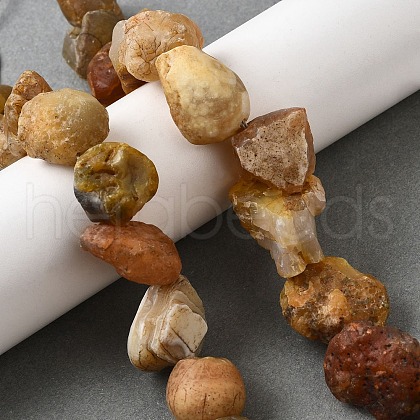 Natural Botswana Agate Beads Strands G-S386-C10-1