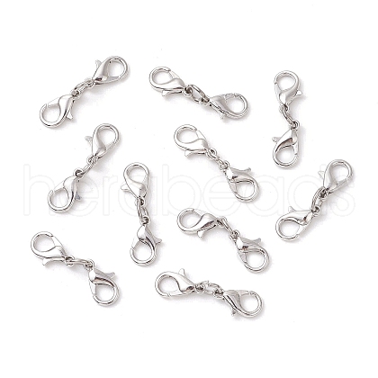 Zinc Alloy Lobster Claw Clasps HJEW-JM02871-1