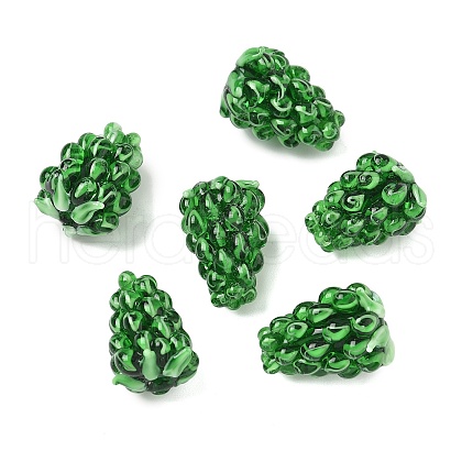 Handmade Lampwork Enamel Beads LAMP-U004-07E-1