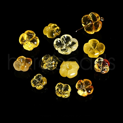 Natural Beeswax Carved Beads PW-WGCFFA3-07-1