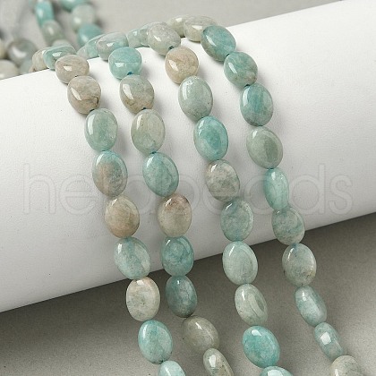 Natural Amazonite Beads Strands G-Z006-A43-1