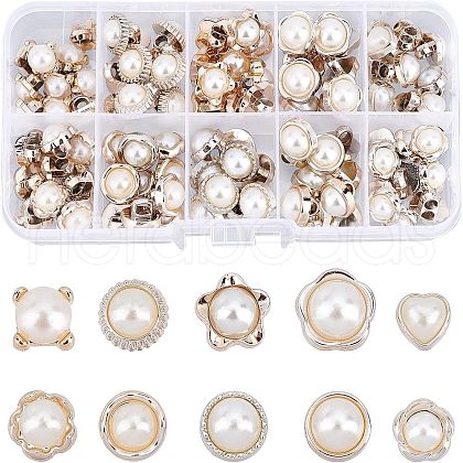 1-Hole Plastic Button Kits DIY-WH0301-97-1