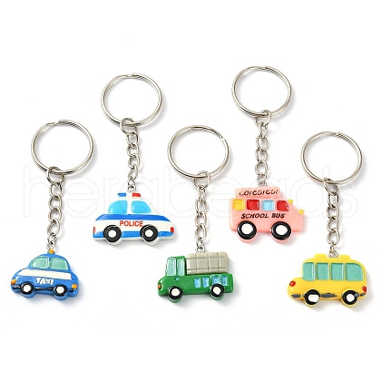 Resin Car Pendant Keychain KEYC-JKC00723-1