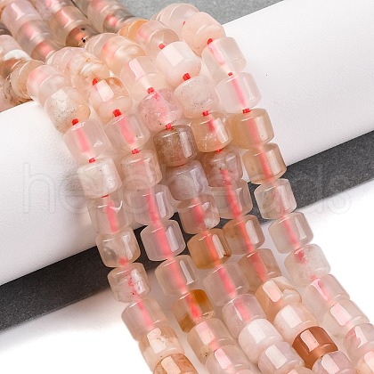Natural Cherry Blossom Agate Beads Strands G-H040-B01-01-1