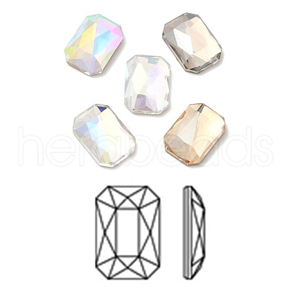 K9 Glass Rhinestone Cabochons RGLA-N002-11A-1