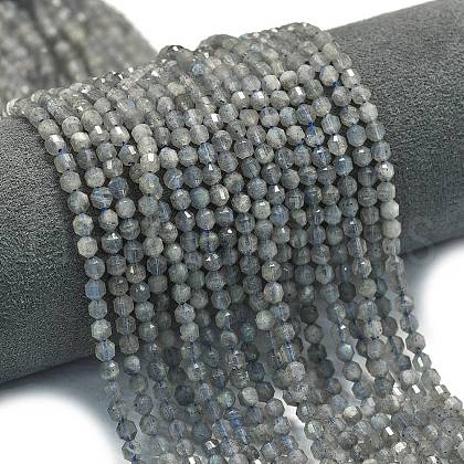 Natural Labradorite Beads Strands G-A260-A44-01A-1