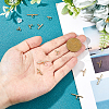 SUPERFINDINGS 12Pcs 3 Styles Brass Tube Bails DIY-FH0007-67G-3