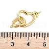 Brass Spring Gate Rings X-KK-P299-08G-3