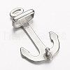 Non-Tarnish 304 Stainless Steel Anchor Hook Clasps STAS-D166-06P-2
