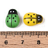 Natural Spray Painted Self-adhesive Cabochons WOOD-N018-03A-M-4