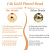 ANATTASOUL 360Pcs 7 Styles Rack Plating Brass Beads KK-AN0001-08-3