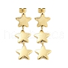 304 Stainless Steel Stud Earrings EJEW-S226-10G-03-2
