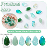 AHADERMAKER DIY Pendant Making Finding Kit FIND-GA0003-58-2