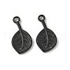 304 Stainless Steel Pendants STAS-Q362-08A-B-1