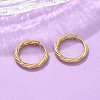304 Stainless Steel Twist Hoop Earrings for Women EJEW-A130-02B-G-4