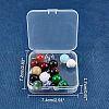 Round Gemstone Pendants G-FH0001-12P-7