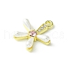 Alloy and Rhinestone Pendant FIND-Z045-01A-G-2