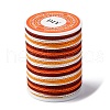 Segment Dyed Twisted Waxed Polyester Cord YC-C003-01D-1