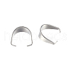 Tarnish Resistant 304 Stainless Steel Snap on Bails X-STAS-D448-081P-2
