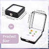 Plastic Loose Diamond Package Boxes CON-WH0086-113B-2