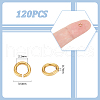 Unicraftale 120Pcs 304 Stainless Steel Open Jump Rings STAS-UN0060-83A-3