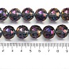 Electroplate Glass Bead Strands EGLA-J140-FR01-20mm-2