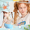   120Pcs Glass Cabochons GGLA-PH0001-25-4