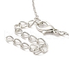 Imitation Pearl Cage Pendant Necklace MAND-PW0001-90B-3
