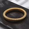 304 Stainless Steel Stretch Bangles BJEW-S161-03B-G-2
