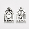 Tibetan Style Alloy Pendants TIBEP-S317-36AS-RS-2