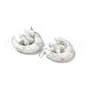 Natural Howlite Pendants G-Z086-01P-18-2