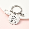 304 Stainless Steel & Alloy Keychain KEYC-YW00096-01-1