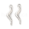 Brass Connector Charms KK-P239-09P-1