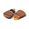 Resin & Wood Pendants WOOD-S061-02N-2