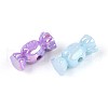 UV Plating Opaque Acrylic Beads OACR-T028-54-2