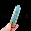 Point Tower Natural Blue Calcite Healing Stone Wands PW-WG13889-01-2